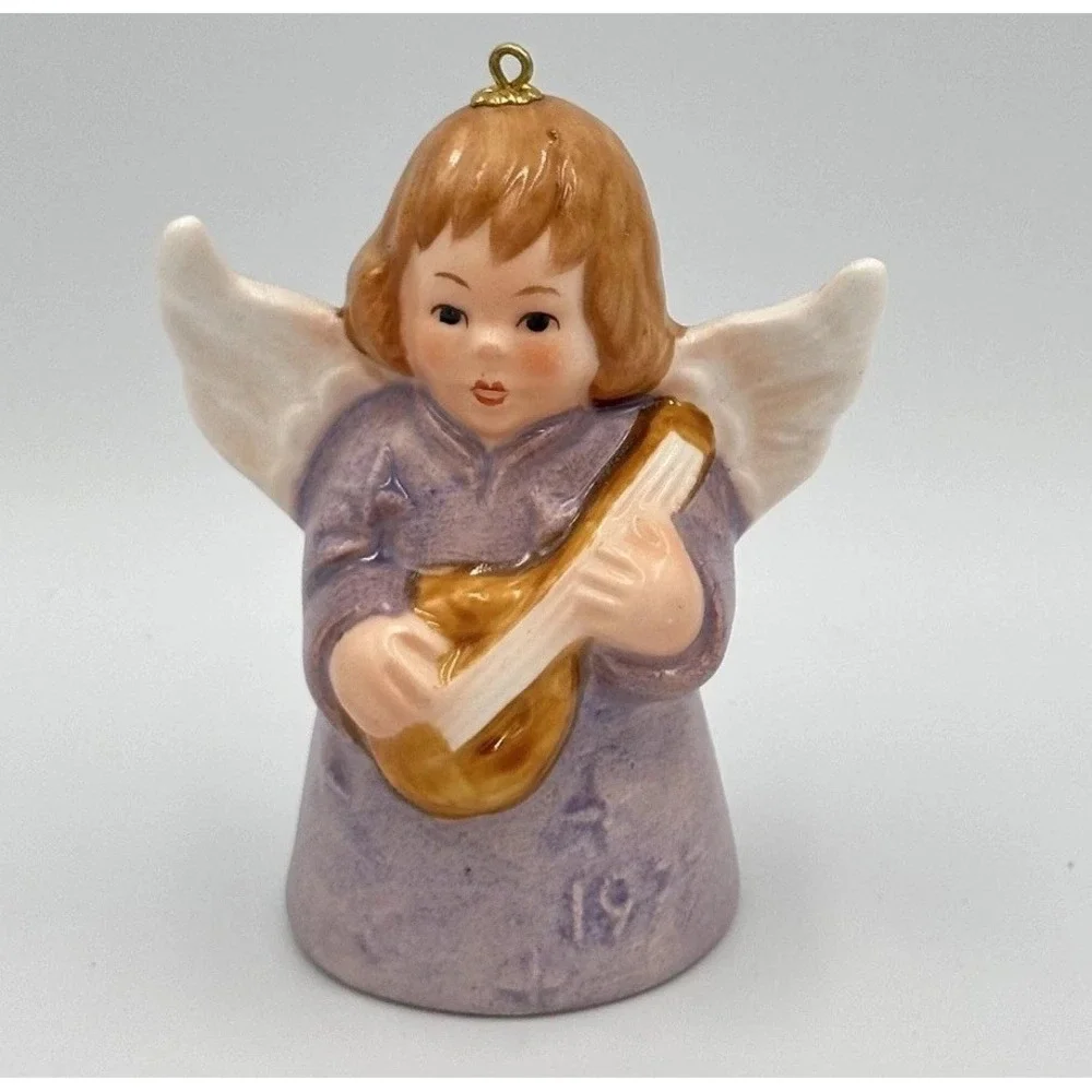 Vintage 1977 Goebel Christmas Angel Ornament 2nd Edition Porcelain Germany Box‎